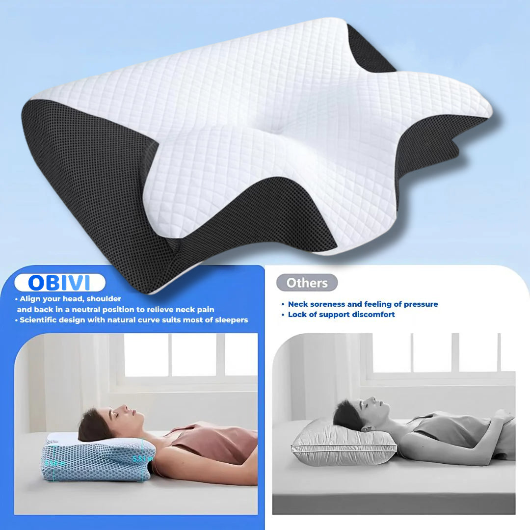 OBIVI Ergonomic Pillow