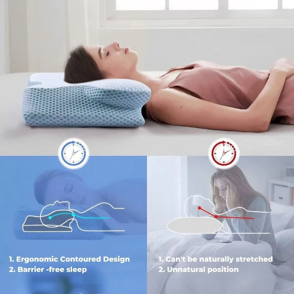 OBIVI Ergonomic Pillow