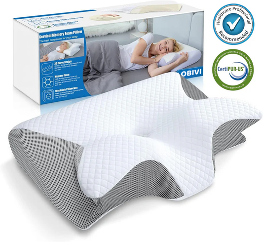 OBIVI Ergonomic Pillow